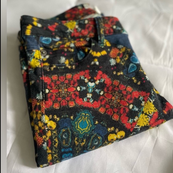 Alice + Olivia low rise skinny jeans - Picture 4 of 6